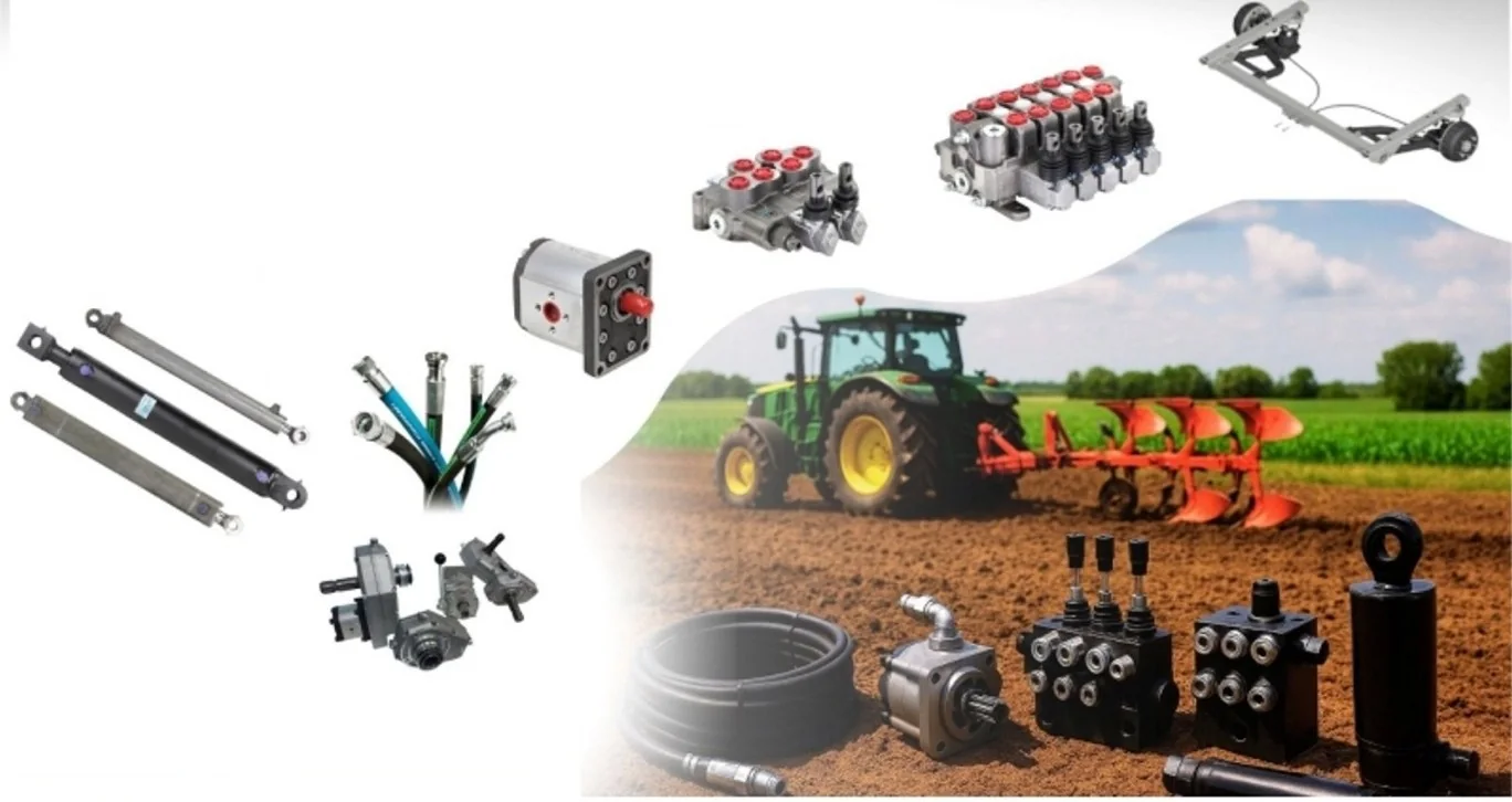 Tractor and hydraulic components supplied by Prime Front Solutions