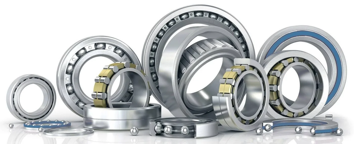 Industrial ball bearings in multiple sizes