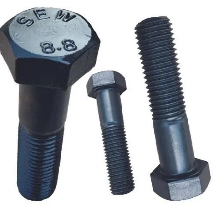 Grade 8.8 high-tensile bolts